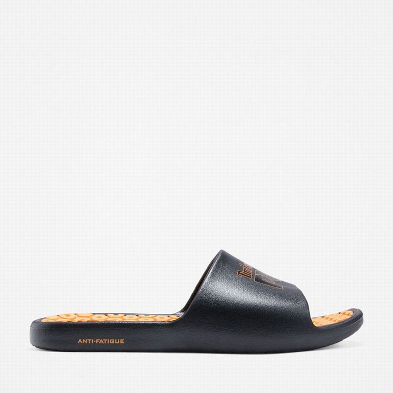 Orange Timberland Anti-Fatigue Technology Slide Slides | 30257423