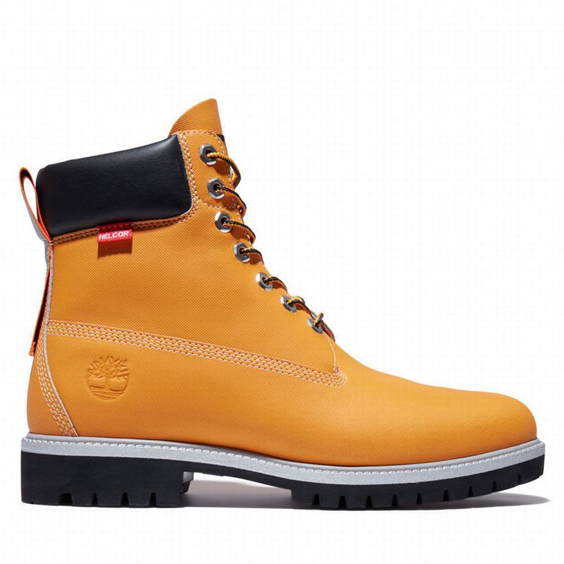 Orange Timberland Heritage 6 Inch Waterproof Waterproof Boots | 57214098