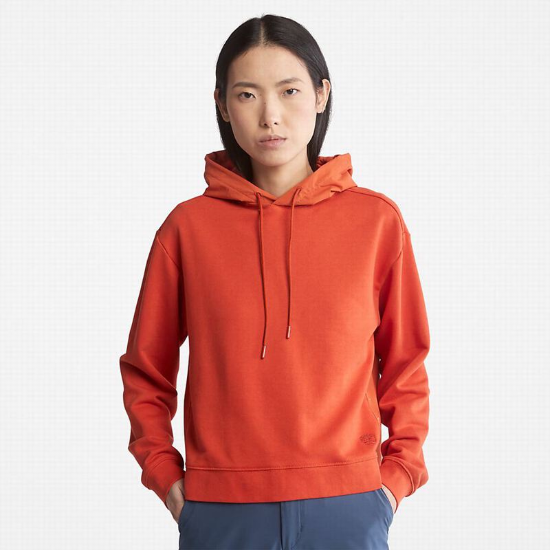 Orange Timberland Solid-colour Hoodie | 23050094