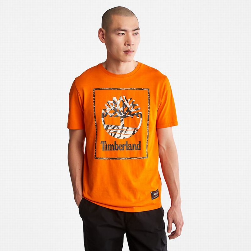 Orange Timberland Year of the Tiger T-Shirts | 47176519