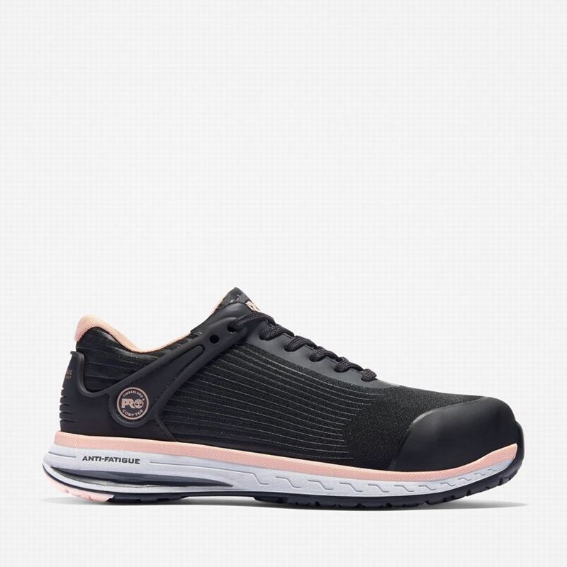 Pink Timberland Drivetrain Composite Toe Work Shoes | 31684373