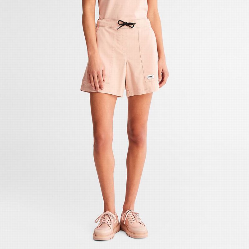 Pink Timberland Progressive Utility Shorts | 4664969