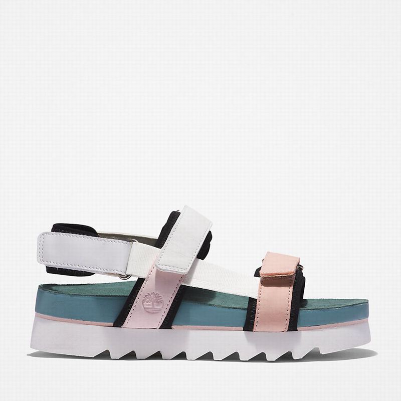 Pink Timberland Santa Monica Sunrise Sandals | 25008447