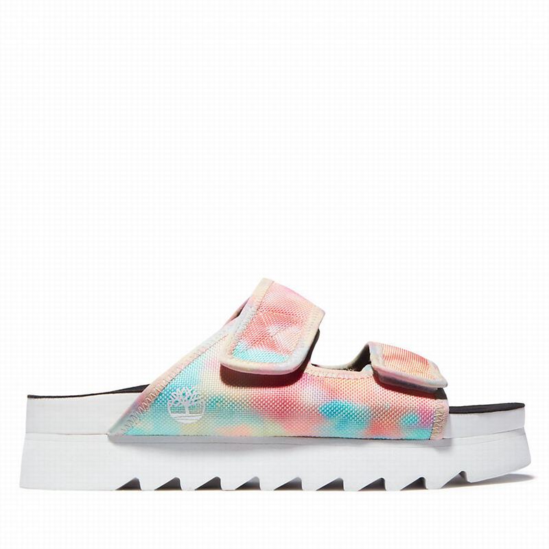Pink Timberland Santa Monica Sunrise Slide Slides | 58853085
