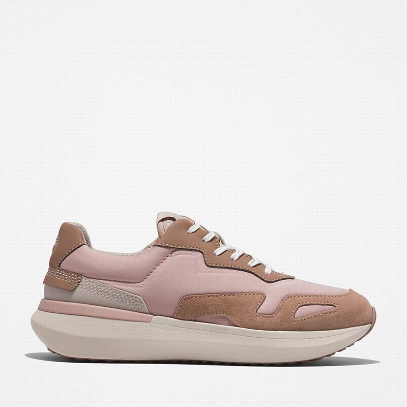 Pink Timberland Seoul City Sneakers | 61295128