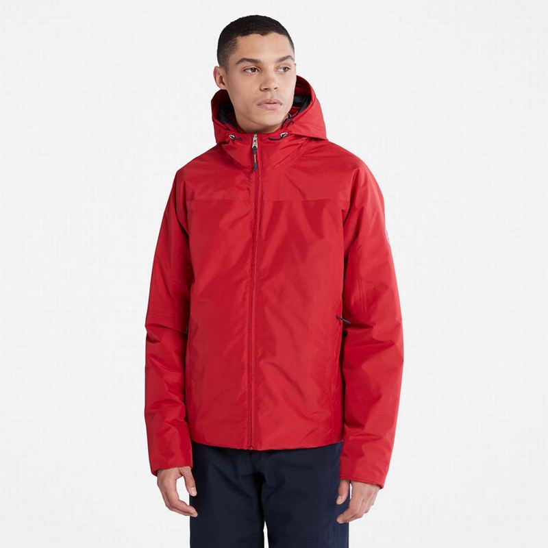Red Timberland Benton Water-Resistant Shell Waterproof Jackets | 24147313