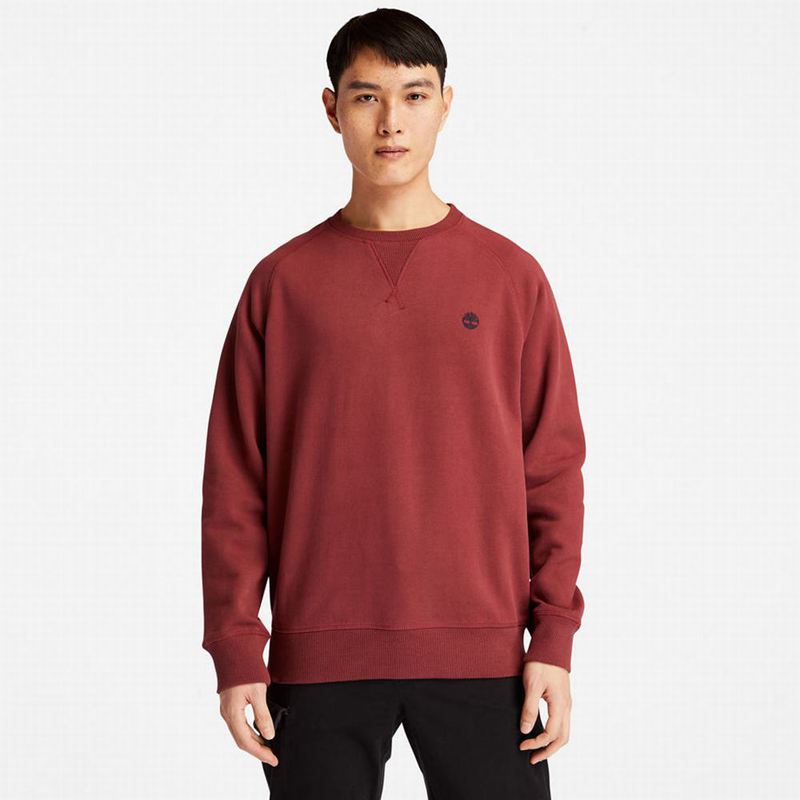 Red Timberland Exeter River Sweatshirts | 49409359