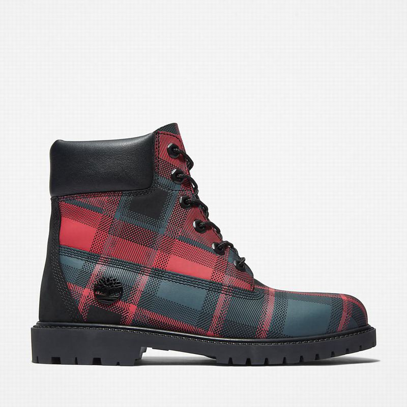 Red Timberland Heritage 6 Inch Boots | 38930351