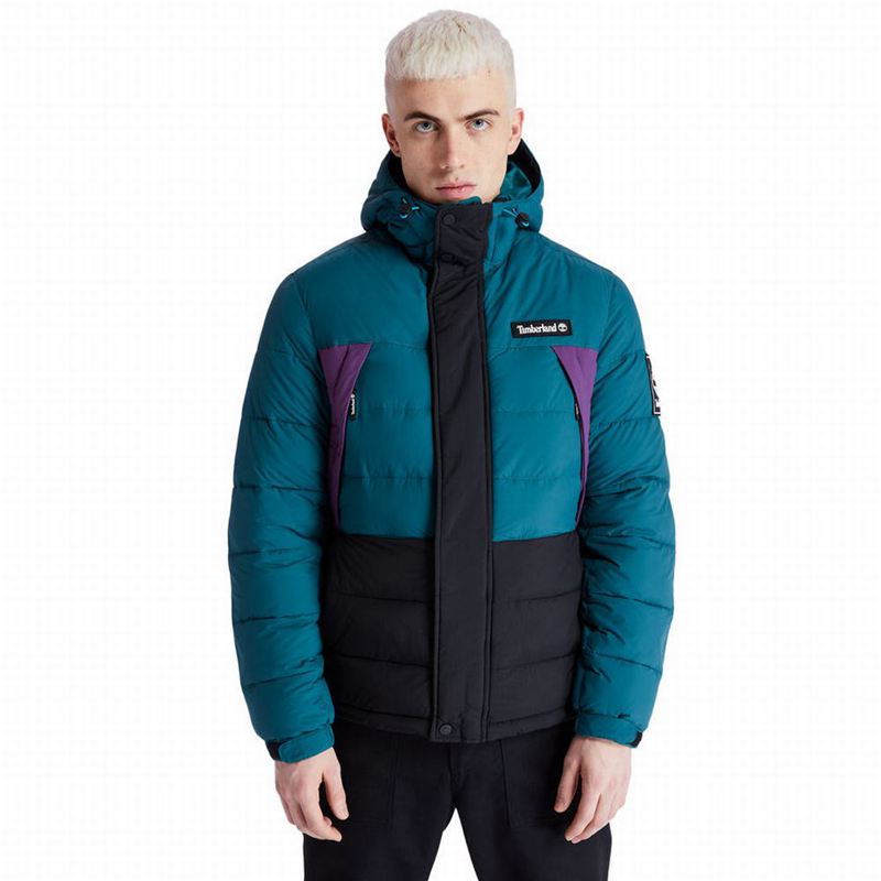 Turquoise Timberland Lightweight Packable Puffer Jackets | 99185816