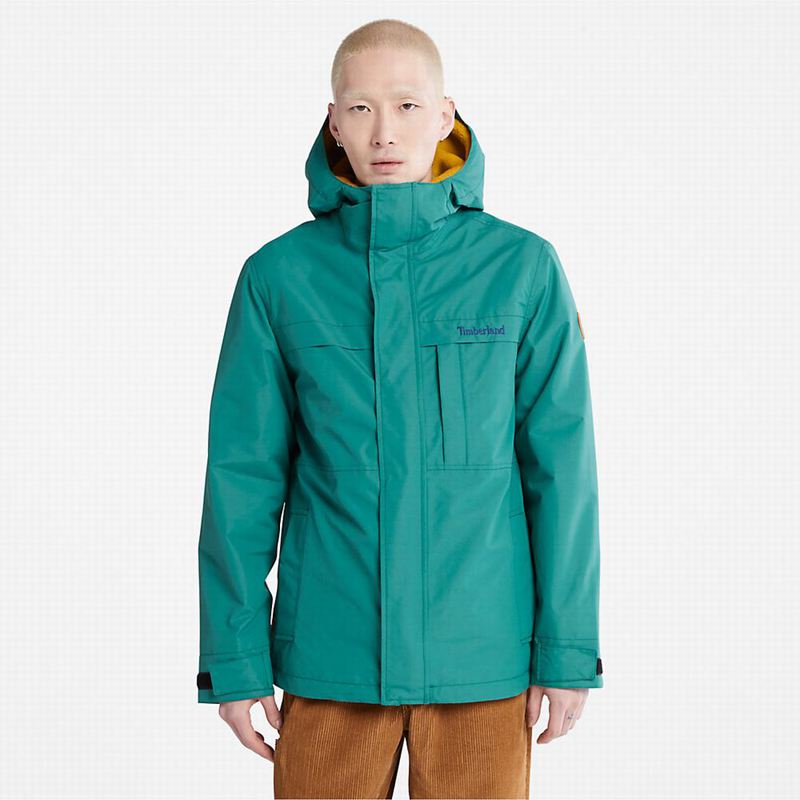 Turquoise Timberland Mount Lafayette Sailor Waterproof Jackets | 9890296