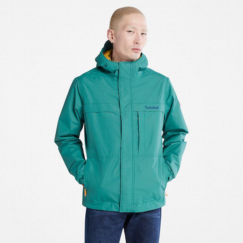 Turquoise Timberland Mt. Franklin Sailor Waterproof Jackets | 9957564