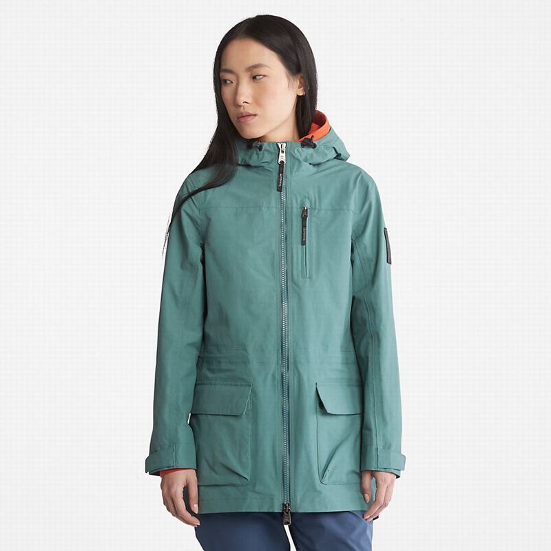 Turquoise Timberland Progressive Utility Windbreaker | 41758524