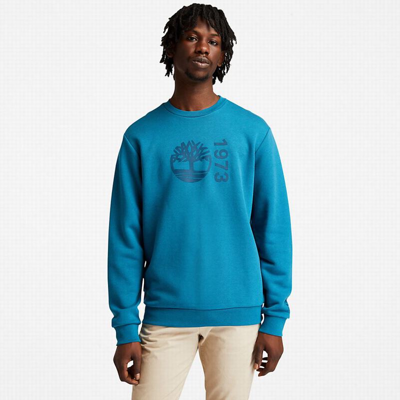 Turquoise Timberland Re-Comfort EK+ Sweatshirts | 20136256