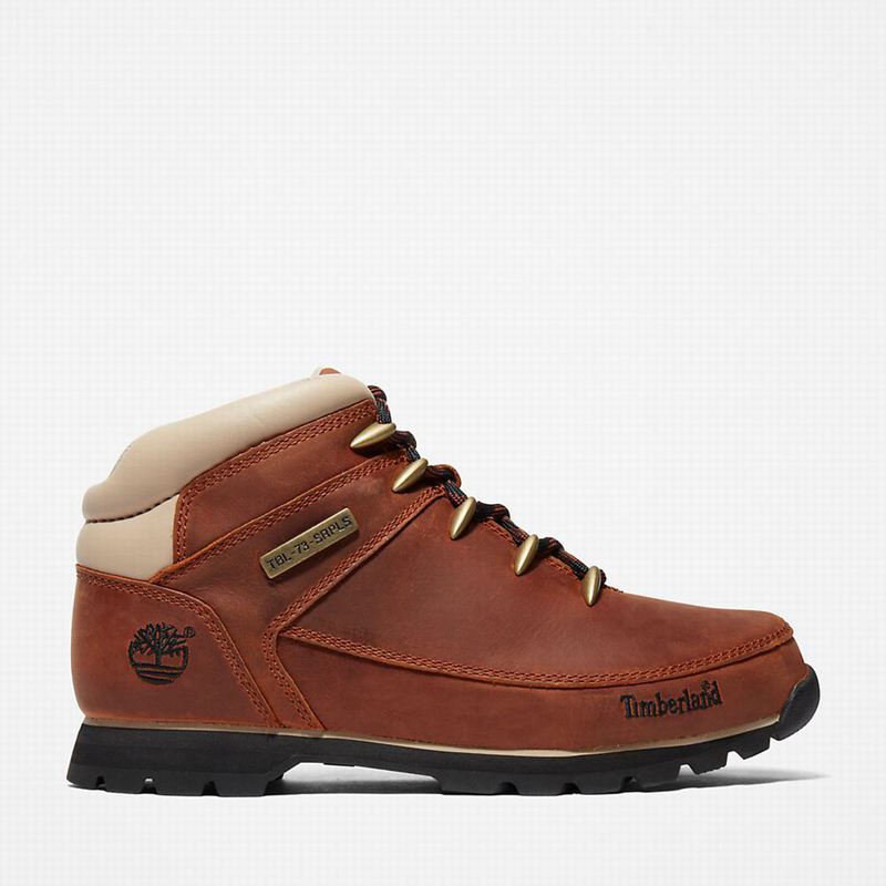 White Timberland Euro Sprint Hiking Boots | 7093660