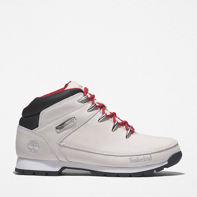 White Timberland Euro Sprint Hiking Boots | 8868678