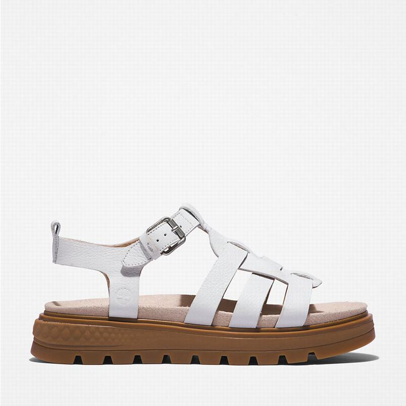 White Timberland GreenStride Ray City Sandals | 82931698