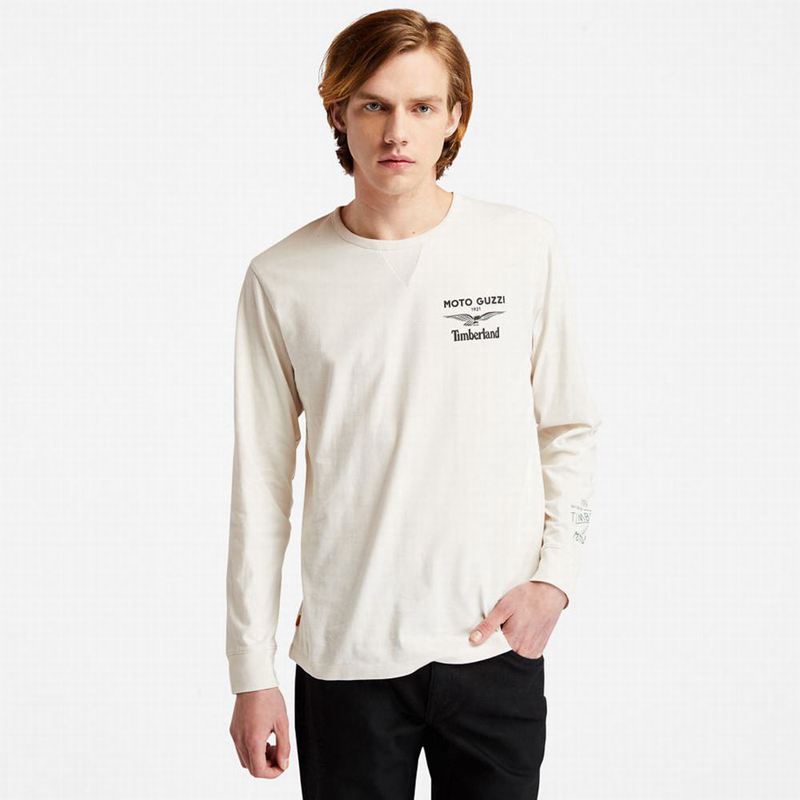 White Timberland Heavyweight Long Sleeve | 78866612