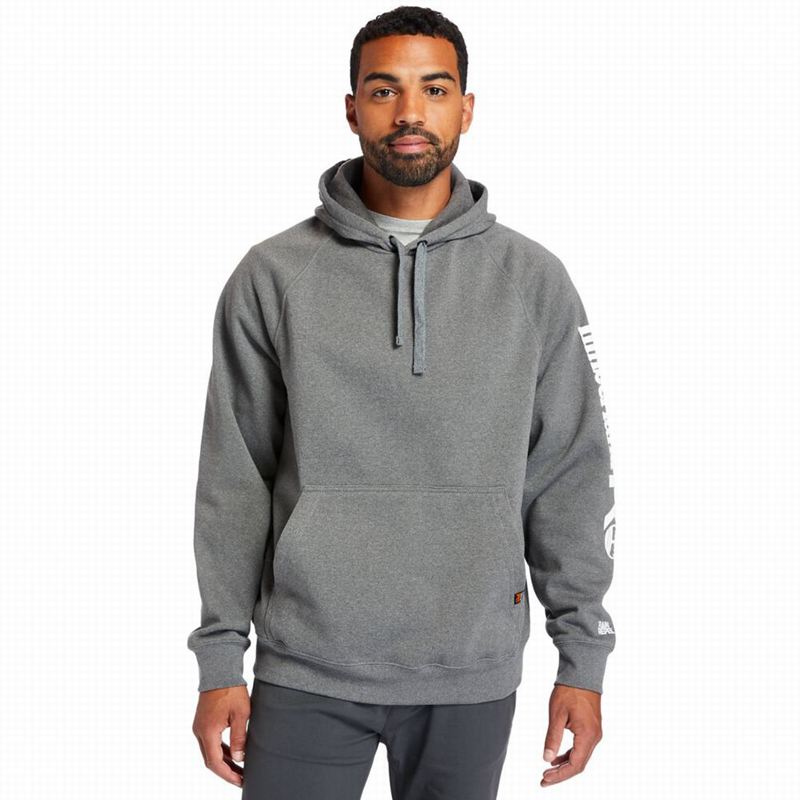 White Timberland PRO Hood Honcho Sport Hoodie | 31408840