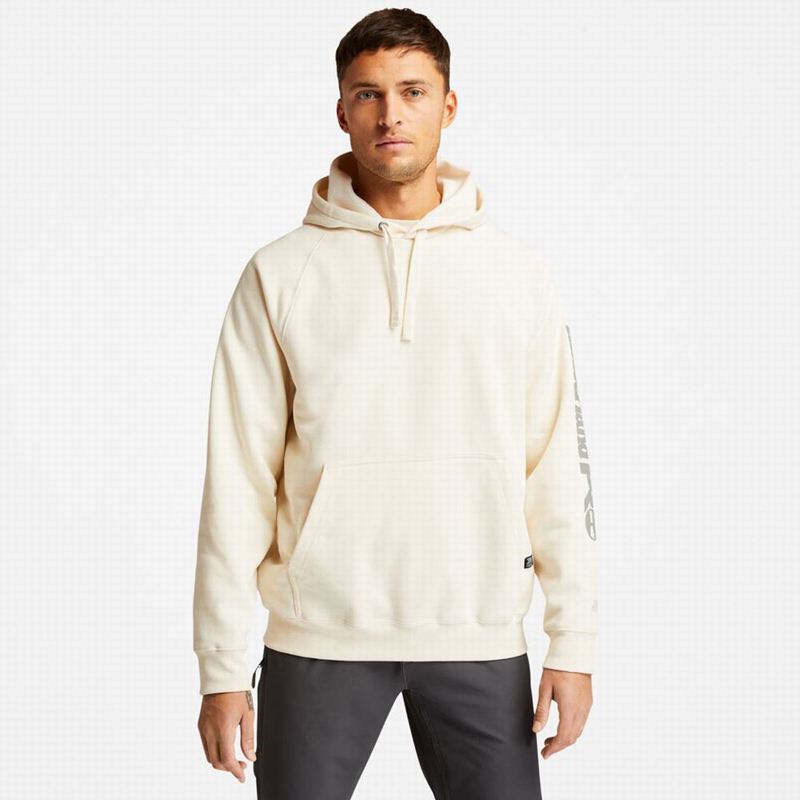 White Timberland PRO Hood Honcho Sport Hoodie | 91357273