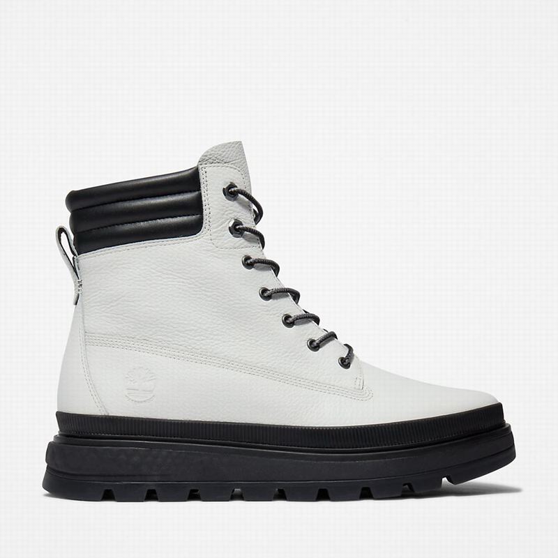 White Timberland Ray City 6 Inch Boots | 46312139