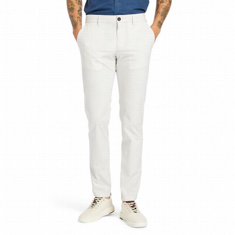 White Timberland Sargent Lake Stretch Chino Pants | 72933457
