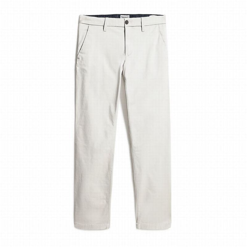 White Timberland Sargent Lake Twill Chino Pants | 26261259