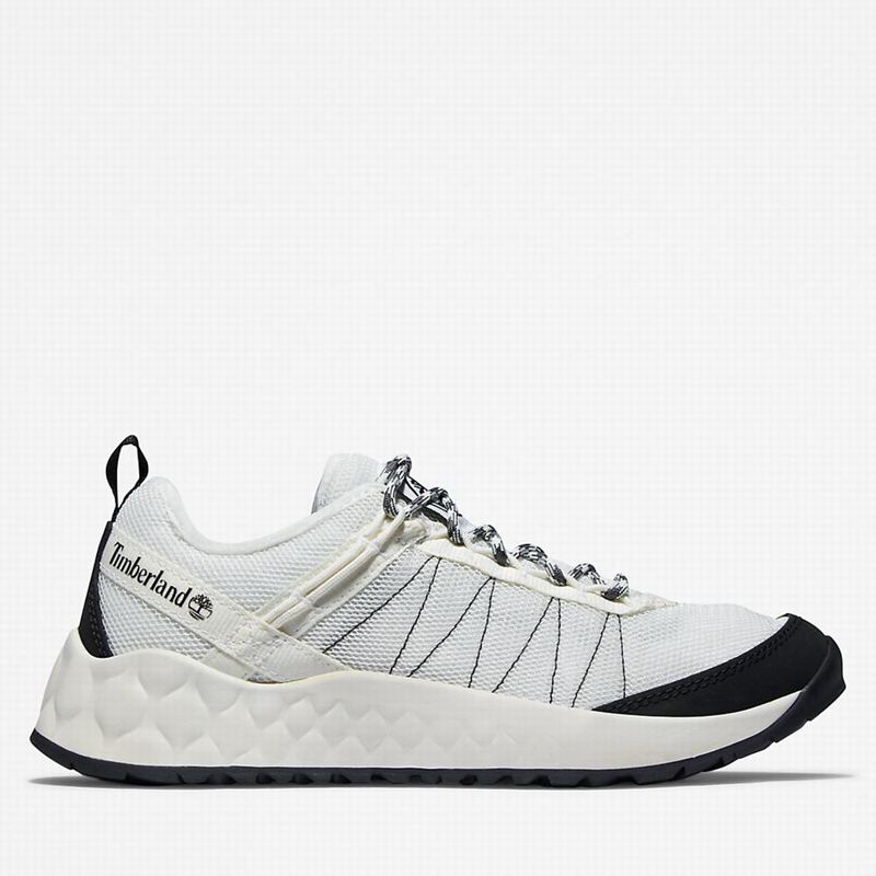 White Timberland Solar Wave GreenStride Sneakers | 33143592