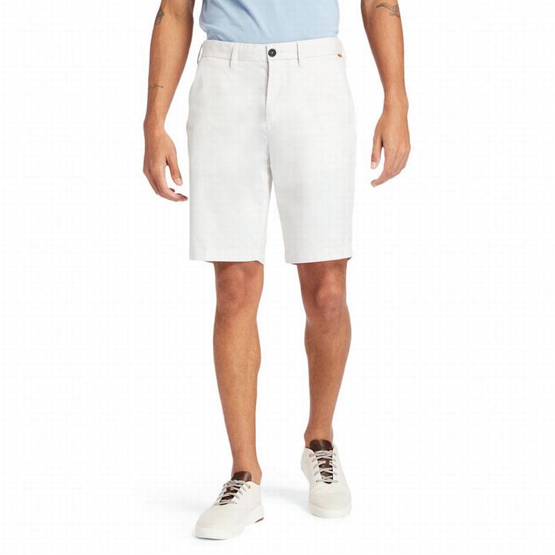 White Timberland Squam Lake Lightweight Shorts | 60970504