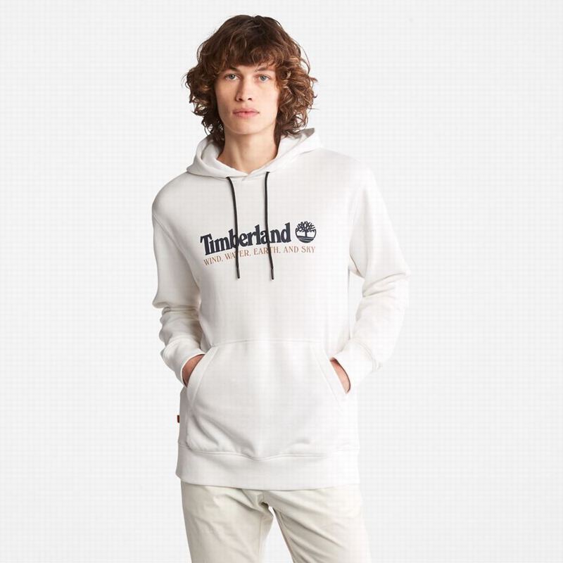 White Timberland Wind Water Earth and Sky Hoodie | 82185530