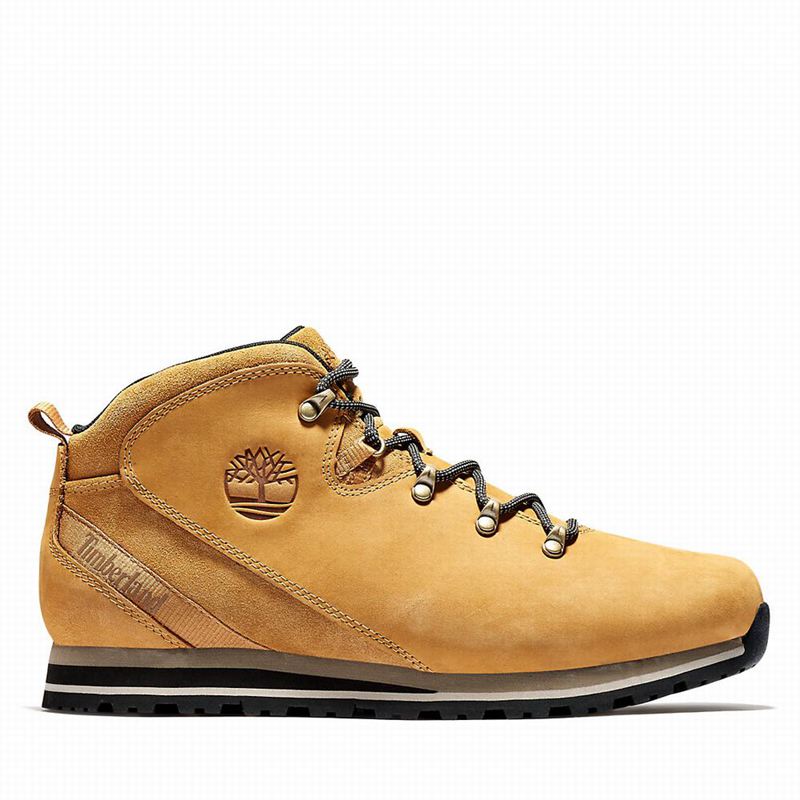 Yellow Timberland Bartlett Ridge Mid Hiking Boots | 87845733