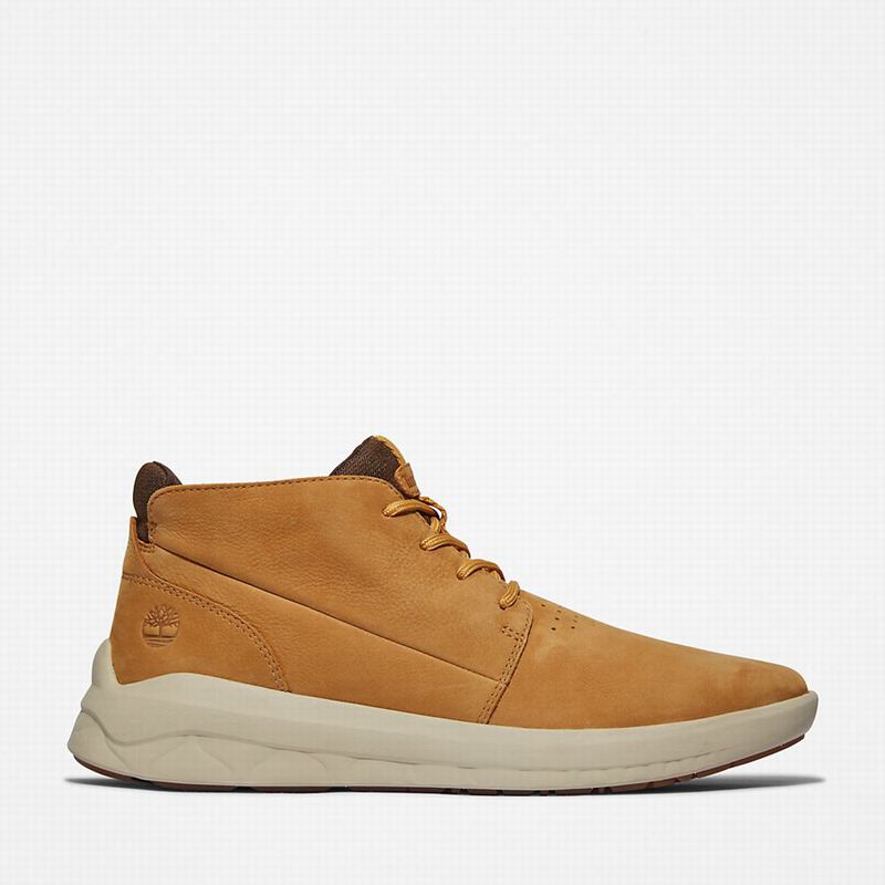Yellow Timberland Bradstreet Ultra Chukka Boots | 23436386