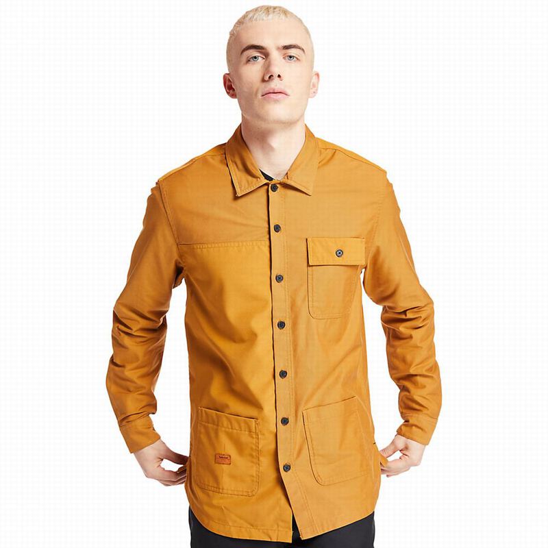 Yellow Timberland Coastal Cool Bomber Jackets | 3220861