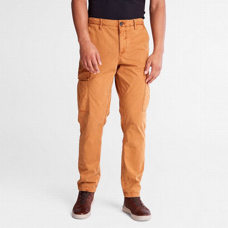 Yellow Timberland Core Twill Cargo Pants | 50085457