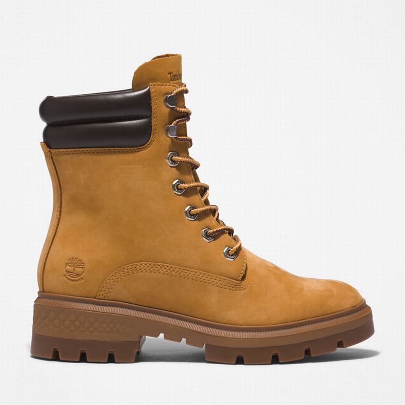 Yellow Timberland Cortina Valley 6 Inch Boots | 38778355