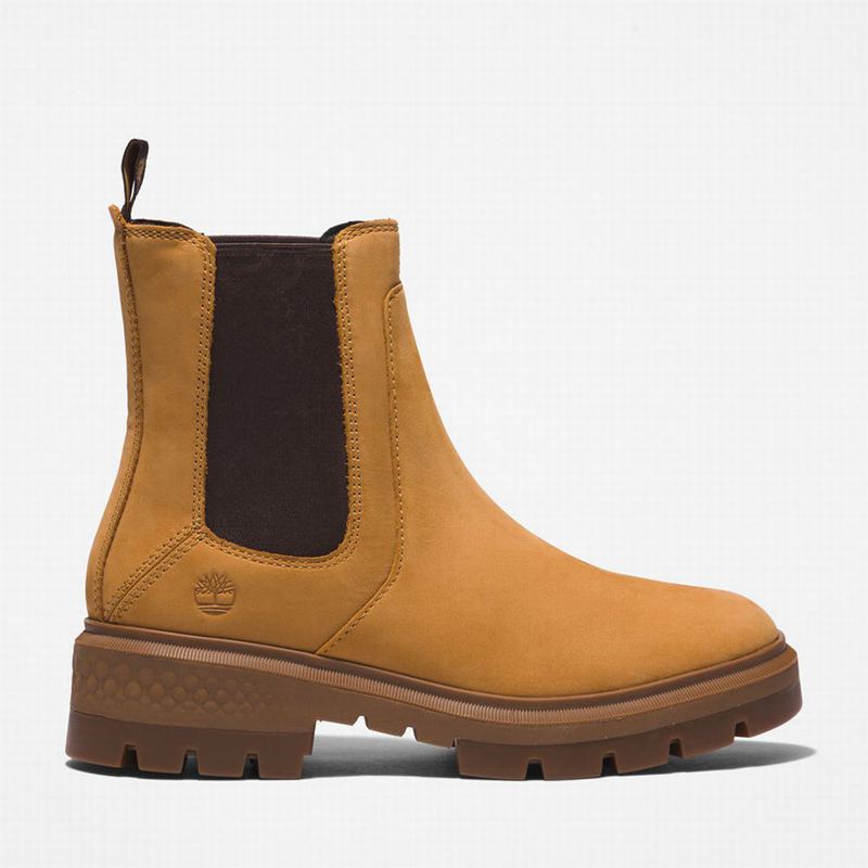 Yellow Timberland Cortina Valley Chelsea Boots | 70509386