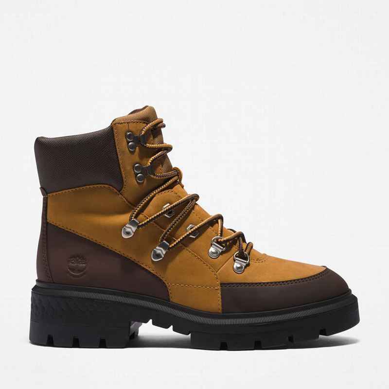 Yellow Timberland Cortina Valley Hiking Boots | 99647638