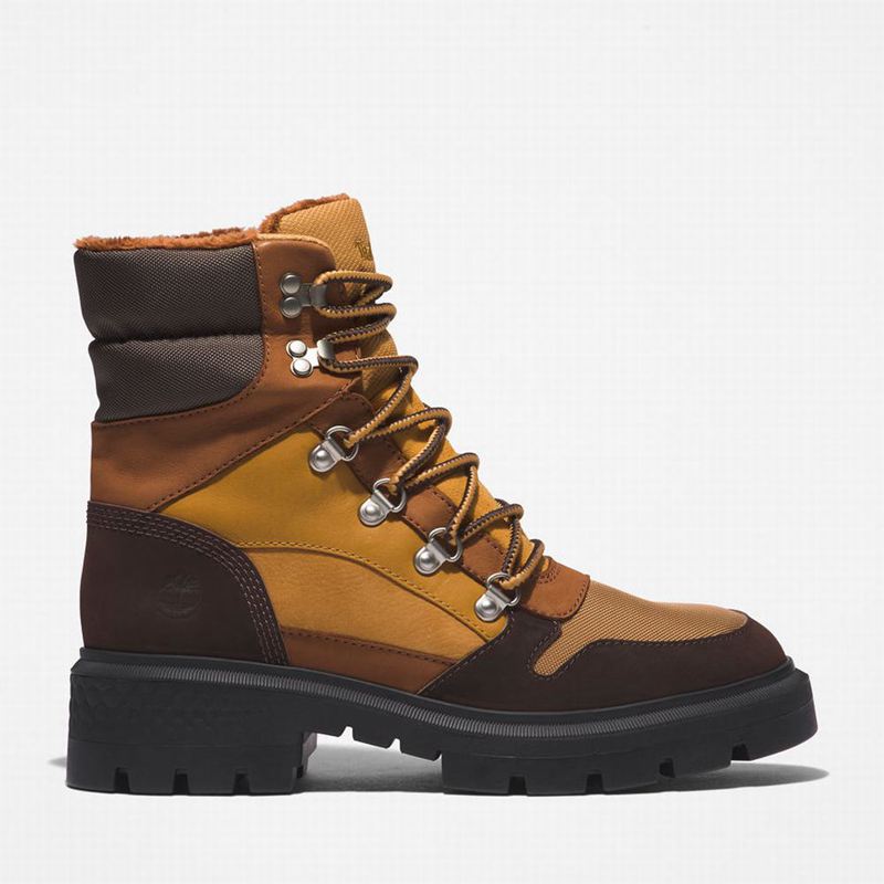 Yellow Timberland Cortina Valley Warm-lined Winter Boots | 22649112