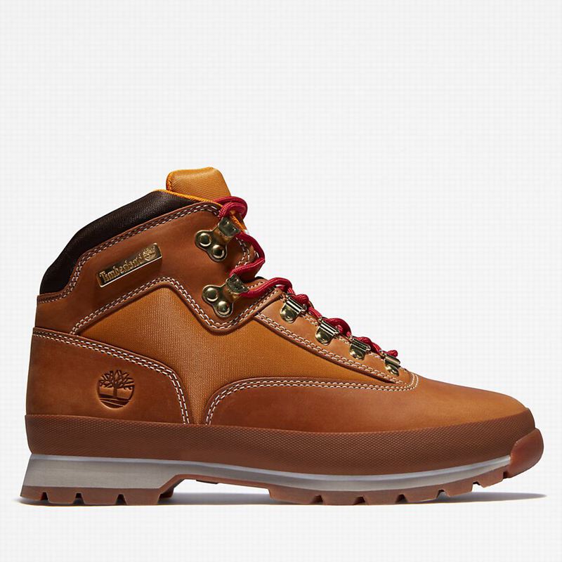 Yellow Timberland Euro Hiking Boots | 30691140