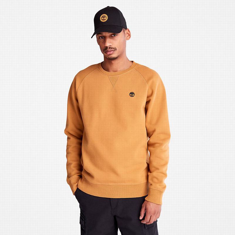 Yellow Timberland Exeter River Sweatshirts | 93706405