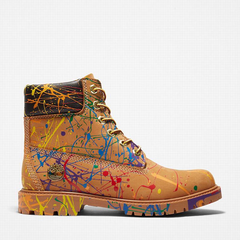 Yellow Timberland Heritage 6 Inch Boots | 66365271