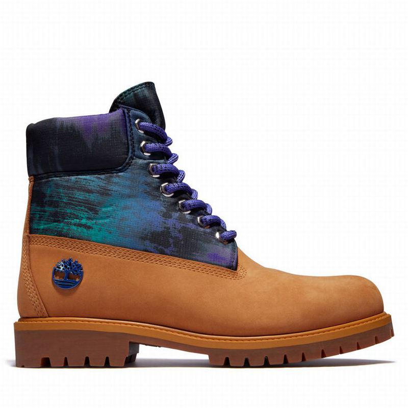 Yellow Timberland Heritage 6 Inch Boots | 85199921