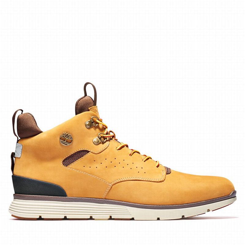 Yellow Timberland Killington Mid Hiking Shoes | 35510921