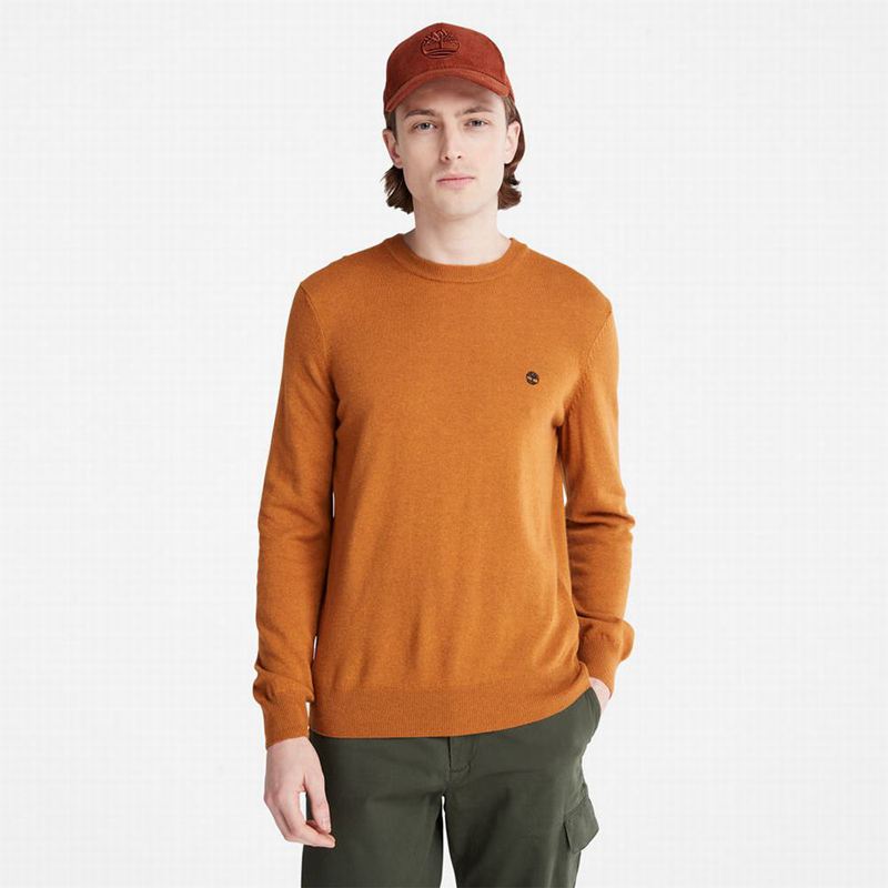 Yellow Timberland Knox River Sweaters | 6884129