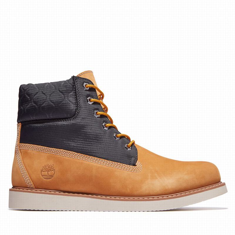 Yellow Timberland Newmarket II 6 Inch Quilted Boots | 61461601