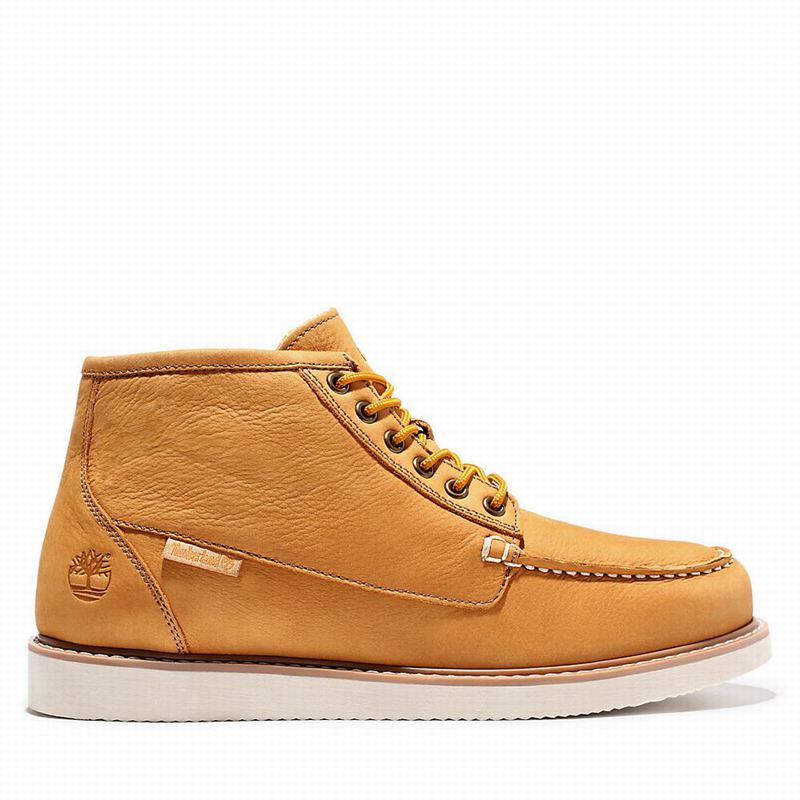 Yellow Timberland Newmarket II Moc-Toe Chukka Boots | 70281987