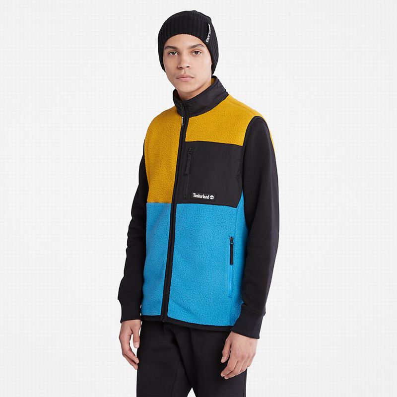 Yellow Timberland Outdoor Archive High-Pile Fleece Vest | 2547731