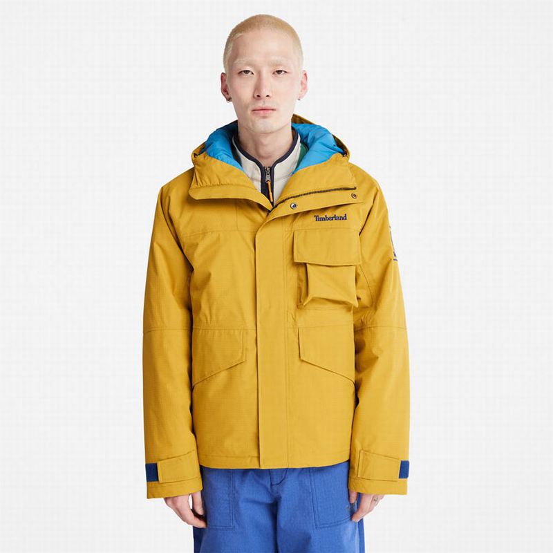 Yellow Timberland Outdoor Heritage EK+ Overshirt Waterproof Jackets | 61306302