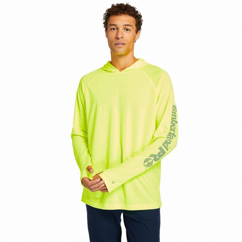 Yellow Timberland PRO Wicking Good Hoodie | 79036939