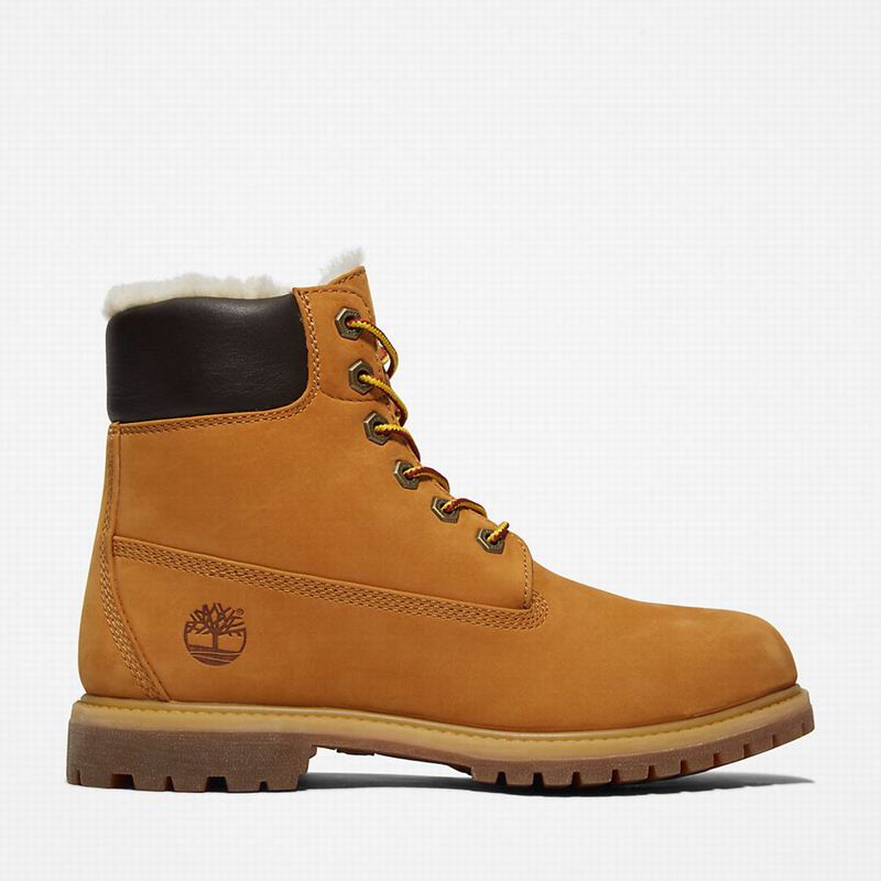 Yellow Timberland Premium 6 Inch Boots | 54389864