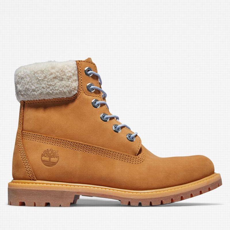 Yellow Timberland Premium 6-Inch Waterproof Boots | 44015037